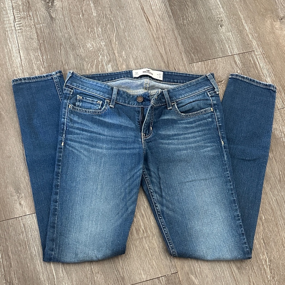 Hollister Blue Skinny Jeans